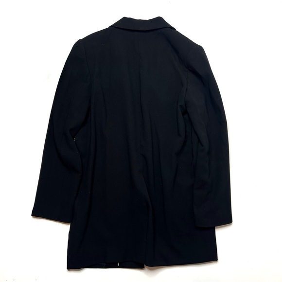 1. State Oversized Open Front Black Blazer Size 6 - Picture 5 of 5